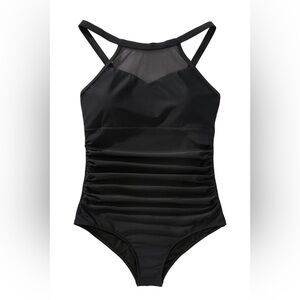 Mesh High Neck Swimsuit